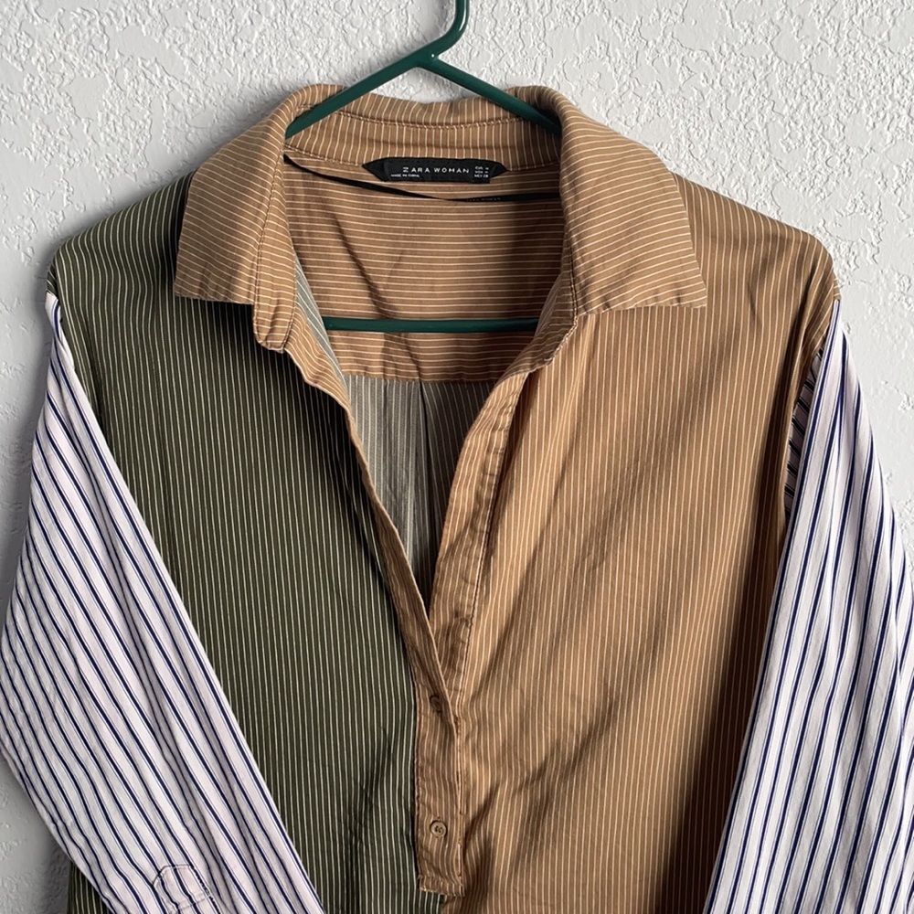 Zara Button-Down Top - Picture 2 of 11